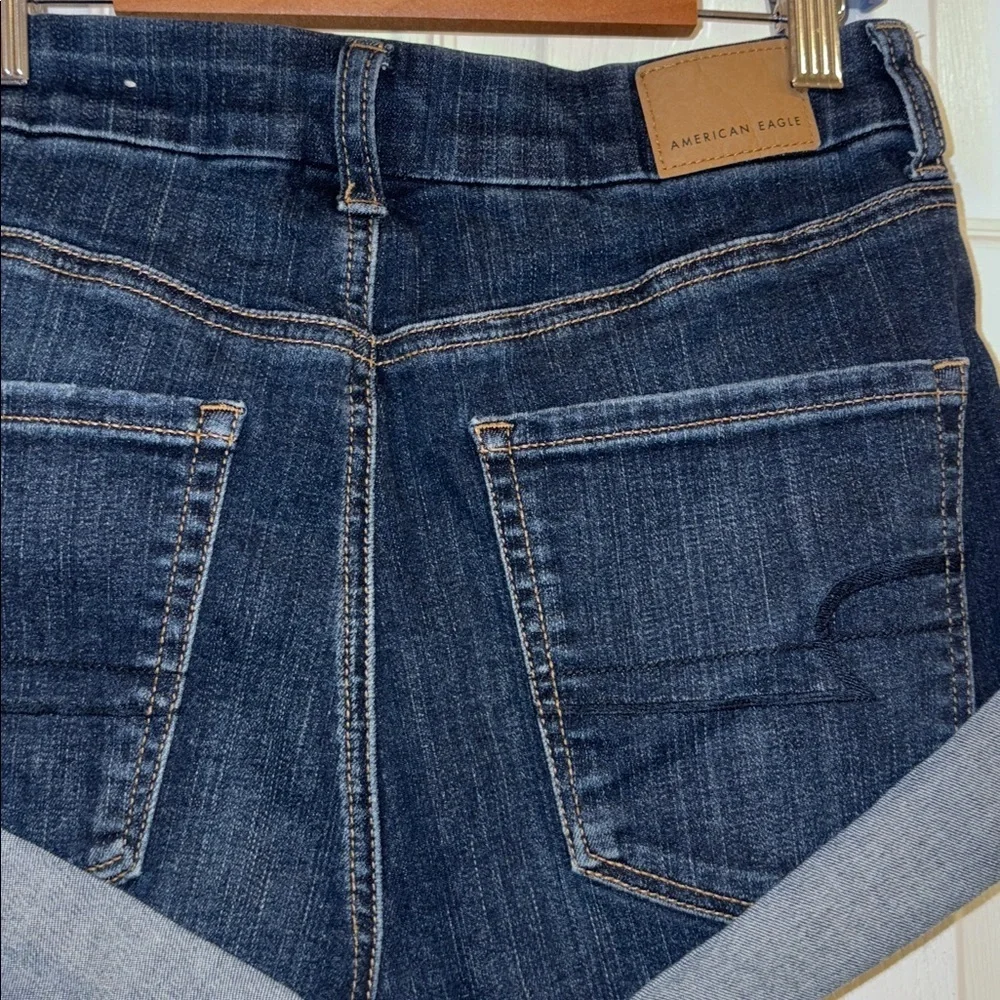 American Eagle Outfitters Dark Blue Jean Shorts